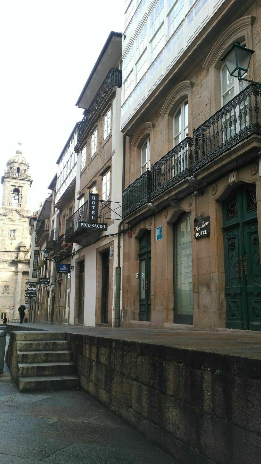Pico Sacro I Hostal-Pension Santiago De Compostela Ngoại thất bức ảnh